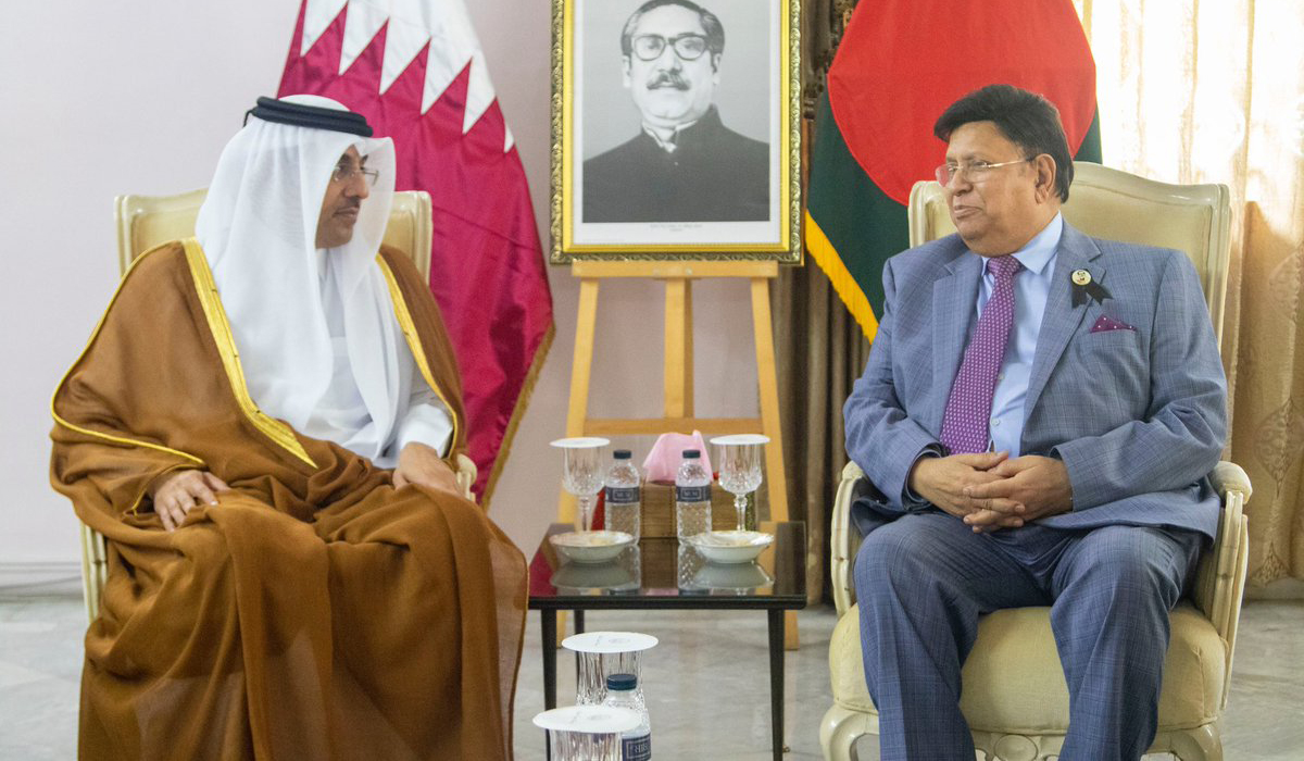 HE Minister of Labor with HE Minister of Foreign Affairs